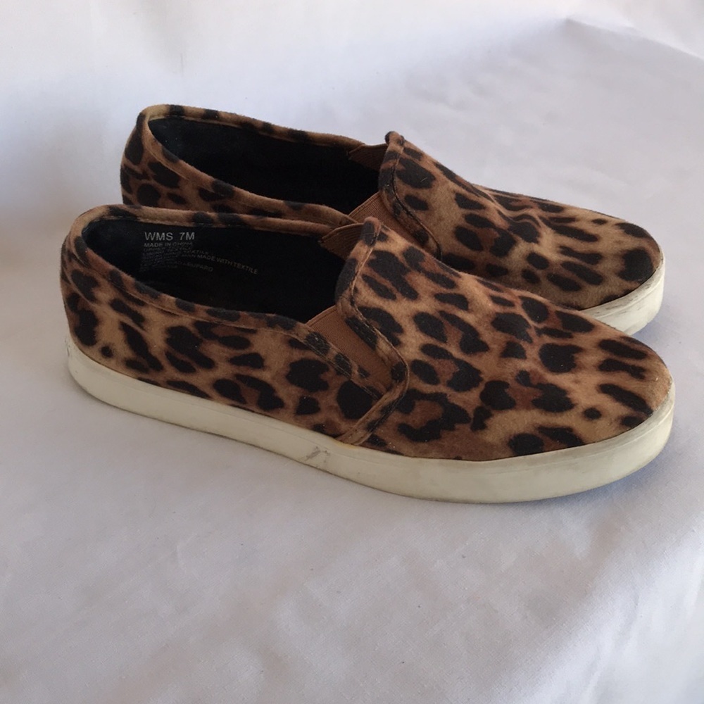 Report Leopard Print Slip-On Sneakers, Size 7m - image 2